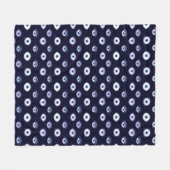 Design des Augenmusters mit Abstrakter, fettfarbig Fleecedecke (Vorderseite (Horizontal))