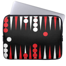 Design des Backgammon-Motherboards Laptopschutzhülle