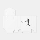 Design des BASEBALL BAR CODE Sports Player Geschenkschachtel (Ungefaltet)