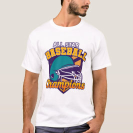 Design des Baseball-T - Shirt