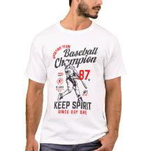 Design des Baseball-T - Shirt
