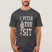 Design des Baseball-T - Shirt (Vorderseite)
