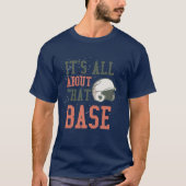Design des Baseball-T - Shirt (Vorderseite)