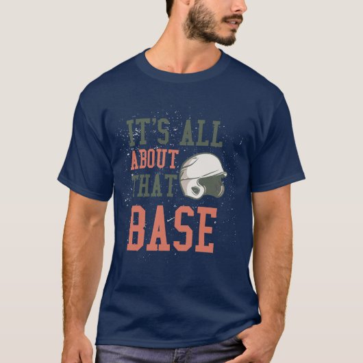 Design des Baseball-T - Shirt (Vorderseite)