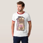 Design des Beach Beauty T - Shirt (Vorne ganz)