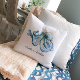 Design des Beach House personalisieren Ocean Throw Kissen