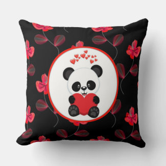 Design des Beauty Panda Kissens Kissen