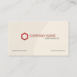 Design des Beruflichen Visitenkarten-Logos Visitenkarte