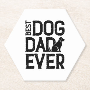 Design des besten Hundes-Vaters je T - Shirt (3) Untersetzer