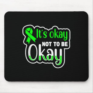 Design des Bewusstseins für psychische Gesundheit Mousepad