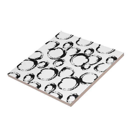 Design des Black Circle Scripts Fliese (Seite)