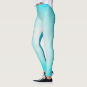 Design des blauen Ozeans Leggings (Links)