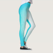 Design des blauen Ozeans Leggings (Rechts)