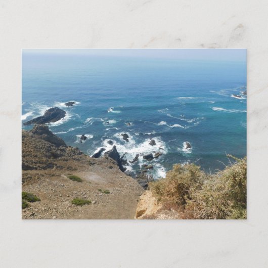 Design des Blickwinkels der Postkarte (Vorderseite)