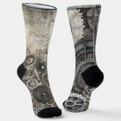 Design des Blueprints - Dekor des Architekten Socken (Gewinkelt)