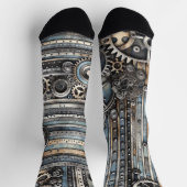 Design des Blueprints - Dekor des Architekten Socken (Oben)