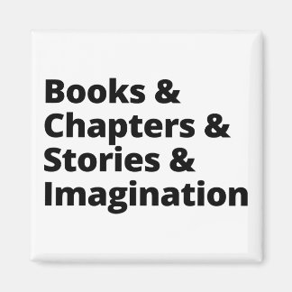 Design des Buchverlaufs Magnet