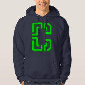 Design des C-Logos mit 3D-Buchstaben. Hoodie (Vorderseite)