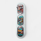 Design des Cartoon 2 Skateboard (Vorderseite)