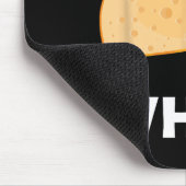 Design des Cheese Wheel Video Game Meme Mousepad (Ecke)