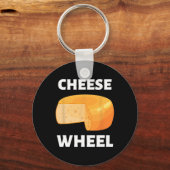 Design des Cheese Wheel Video Game Meme Schlüsselanhänger (Vorderseite)