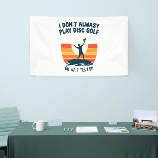 Design des Disk Golf Lover T - Shirt Banner (Messeveranstaltung)