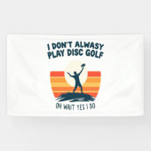 Design des Disk Golf Lover T - Shirt Banner (Horizontal)