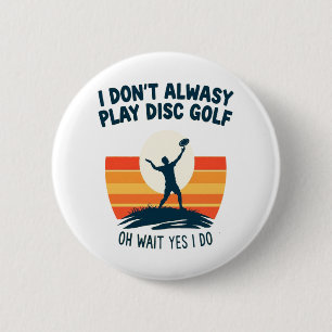 Design des Disk Golf Lover T - Shirt Button