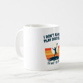 Design des Disk Golf Lover T - Shirt Kaffeetasse (Vorderseite Links)