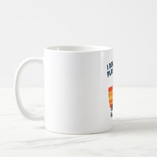 Design des Disk Golf Lover T - Shirt Kaffeetasse (Links)