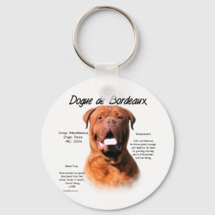 Design des Dogue de Bordeaux Schlüsselanhänger