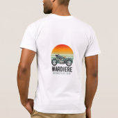 Design des Dreamy Dragon Watercolor T - Shirt (Rückseite)