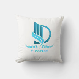 Design des El Dorado Logos Kissen