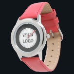 Design des eleganten und sanften schwarzen QR-Logo Armbanduhr<br><div class="desc">JEDER KANN DIESES DESIGN BENUTZEN.Sie können das Logo, das Foto, den Text und die Farben beliebig anpassen, bearbeiten oder verändern. Vielen Dank.</div>