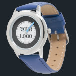 Design des eleganten und sanften schwarzen QR-Logo Armbanduhr<br><div class="desc">JEDER KANN DIESES DESIGN BENUTZEN.Sie können das Logo,  das Foto,  den Text und die Farben beliebig anpassen,  bearbeiten oder verändern. Vielen Dank.</div>