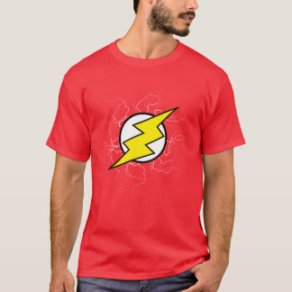 Design des elektrischen Ball-Lichteffekts T-Shirt
