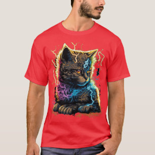 Design des elektrischen Cat-Powers1 T-Shirt