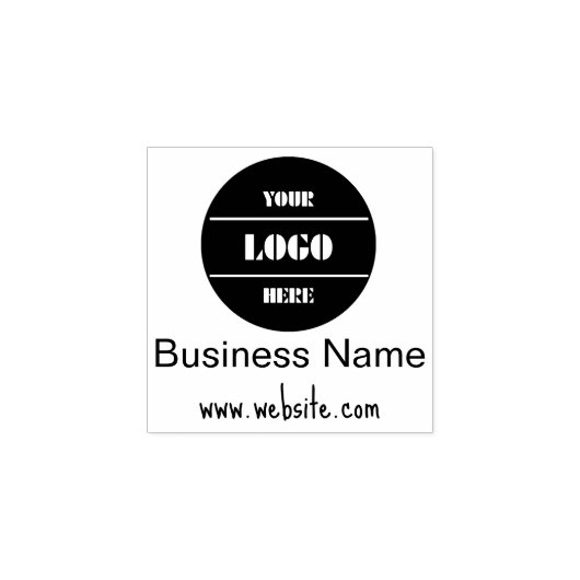 Design des Firmenlogos Gummistempel (Prägung)