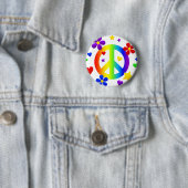 Design des Friedenszeichens Button (Beispiel)