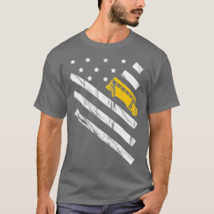 Design des Funny School Bus Fahrers T-Shirt