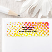 Design des gelb-rosa Musters (Insitu)