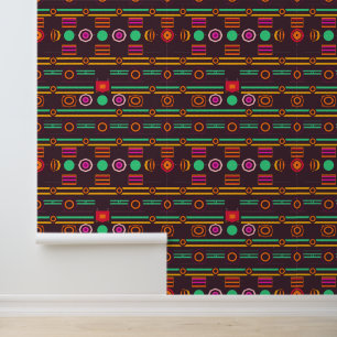 Design des geometrischen Abstrakten Musters nach h Tapete