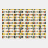 Design des geometrischen Musters für natives Harve Geschenkpapier Set (Vorderseite 2)