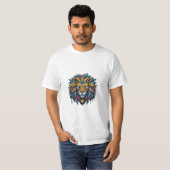 Design des geometrischen T - Shirt (Vorne ganz)