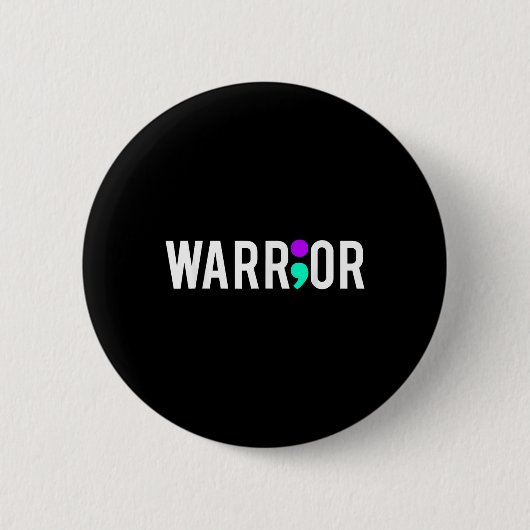 Design des Geschenks für den Selbstmordbewusstsein Button (Vorderseite)