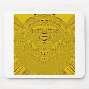 Design des Goldenen Löwenkopfes Mousepad