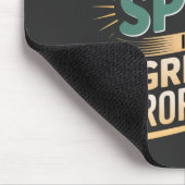 Design des großen Chiropraktikers mit starker Spin Mousepad (Ecke)