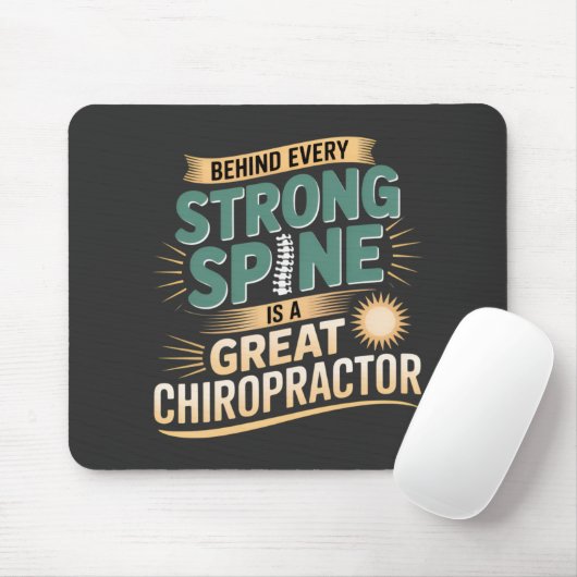 Design des großen Chiropraktikers mit starker Spin Mousepad (Mit Mouse)