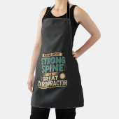 Design des großen Chiropraktikers mit starker Spin Schürze (InSitu)