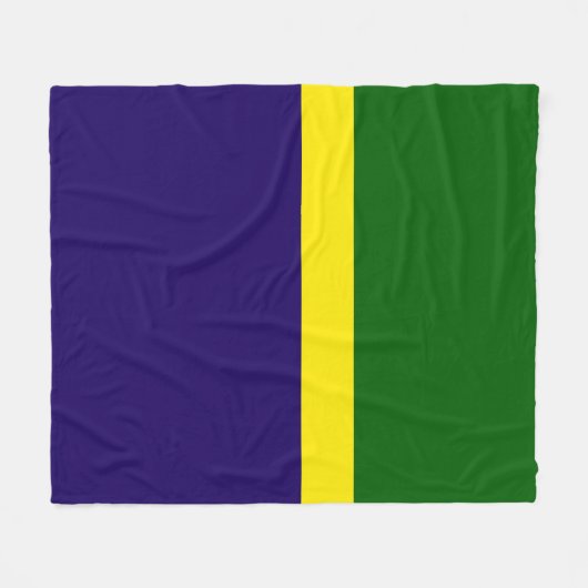 Design des grünen gelbblauen Blockes Fleecedecke (Vorderseite (Horizontal))